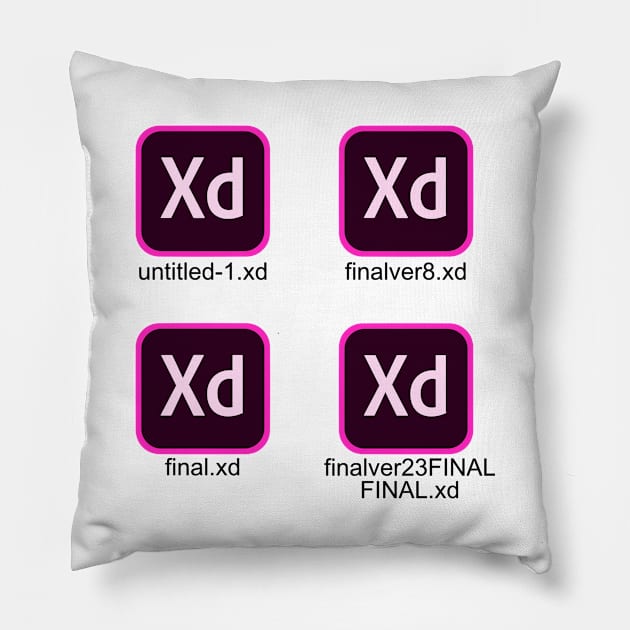 XD .xd Funny Files Pack Pillow by zap