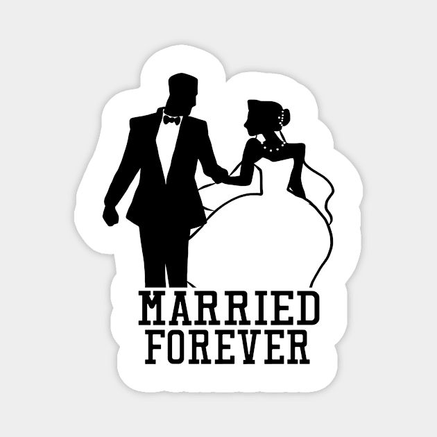 Wedding Marriage Marriage Wedding Ceremony Married Magnet by KK-Royal