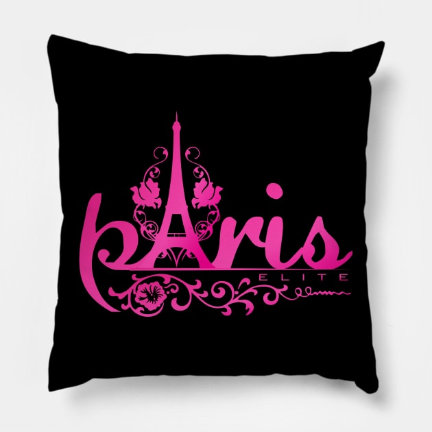 Paris Elite Pillow by SparkArt14