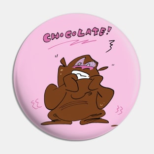 Inner Chocolate Monster Pin