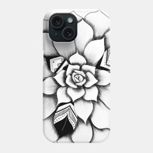 Poetic Echeveria Plant Phone Case