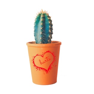 Cactus Love Hurts Ideal Gift Present T-Shirt