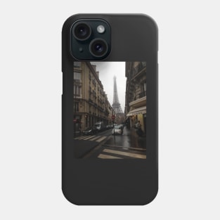 Eiffel Tower in the Fog Phone Case