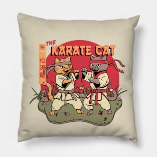 Karate Cat Pillow