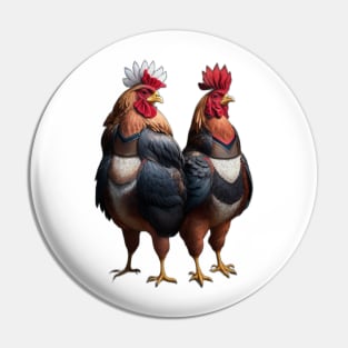 Chickens Pin