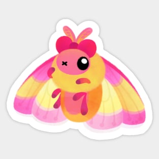 rosy maple moth  The Dragonfly Woman