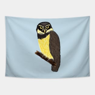 Artwork of a Spectacled Owl I Tapestry