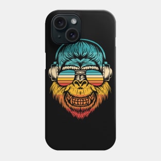 Monkey Music Retro Phone Case