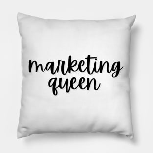 Marketing Queen - Marketing Sticker Pillow