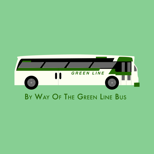 By Way of the Green Line Bus by sadsquatch