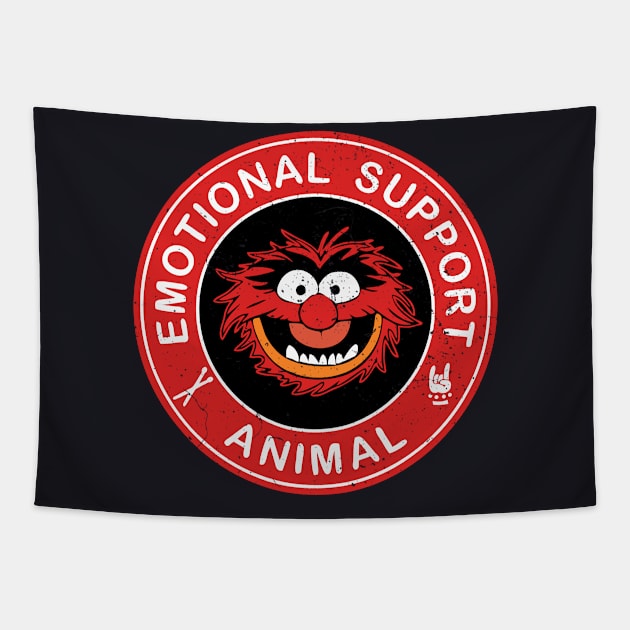 Muppets Emotional Support Animal Tapestry by Pikan The Wood Art