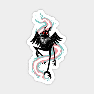 Mothman Transgender Flag Trans Pride Rights Magnet