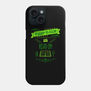 Keep Calm and Read On Vintage RC04 Phone Case