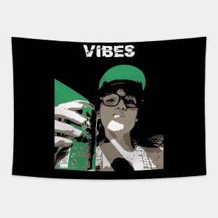 vibes. summer. cool. funny Tapestry