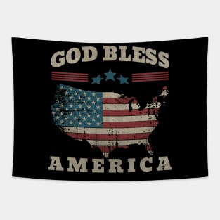 God Bless America Tapestry