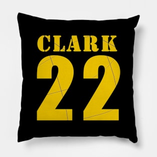 Caitlin Clark 22 Basketball Pillow