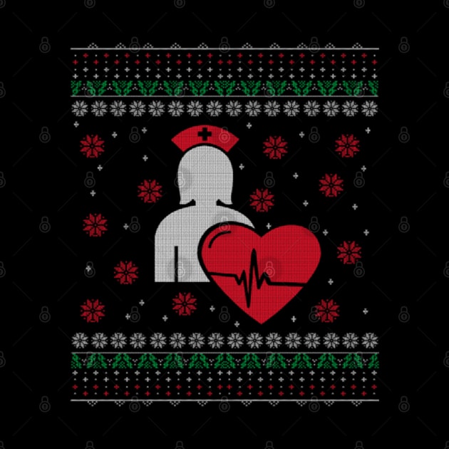 Nurse Ugly Christmas Sweater Gift by uglygiftideas