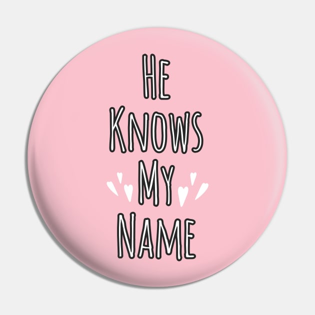 He Knows My Name - Onesies for Babies - Onesie Design - Kids Clothes Pin by Onyi