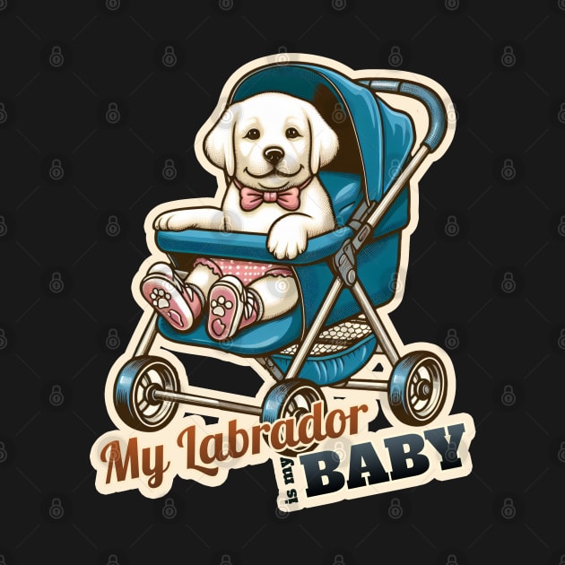 Baby Labrador Retriever by k9-tee