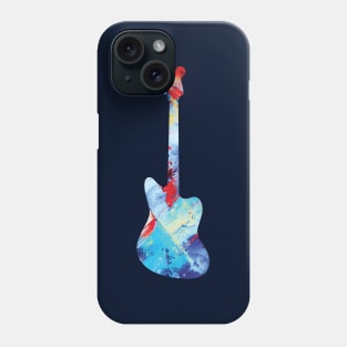 Offset Style Electric Guitar Paint Texture Phone Case