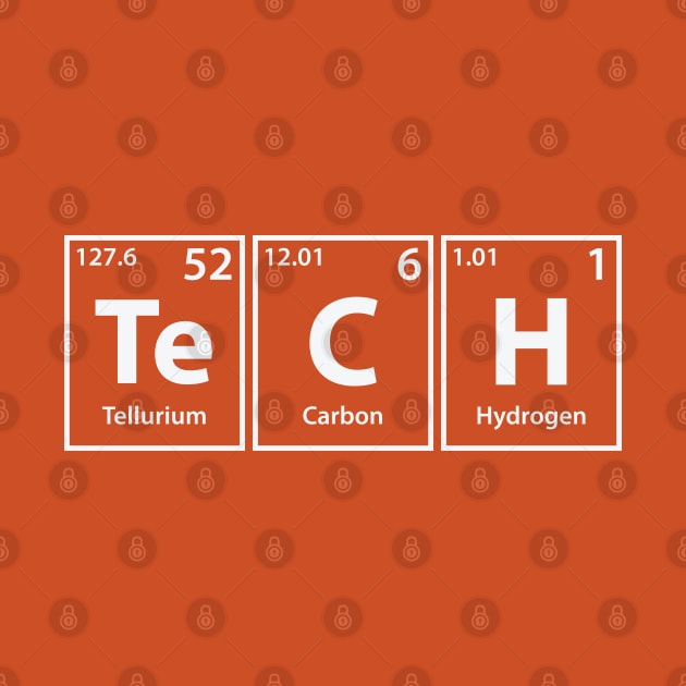 Tech (Te-C-H) Periodic Elements Spelling by cerebrands