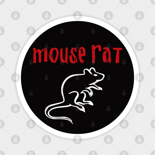 MOUSE RAT - Band Tee Magnet by MortalMerch