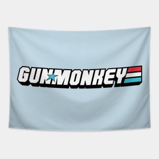 Gun Monkey American Hero Tapestry