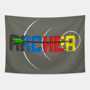 Target Archery Archer Tapestry