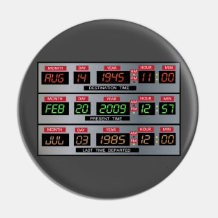 Time Circuits Pin