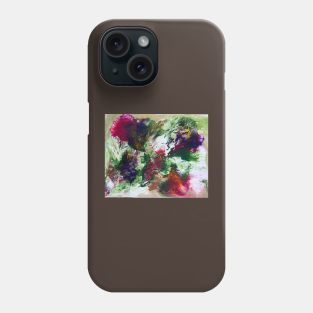 Abstract flowers Phone Case