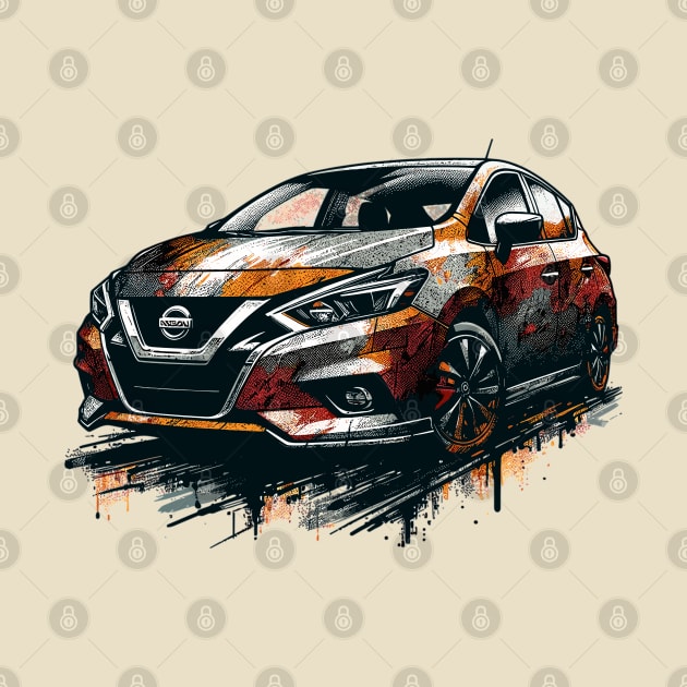 Nissan Versa by Vehicles-Art