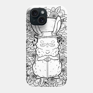 Top Hat Bunny Phone Case