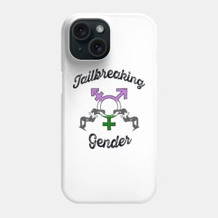 Jailbreaking Gender - Genderqueer Phone Case