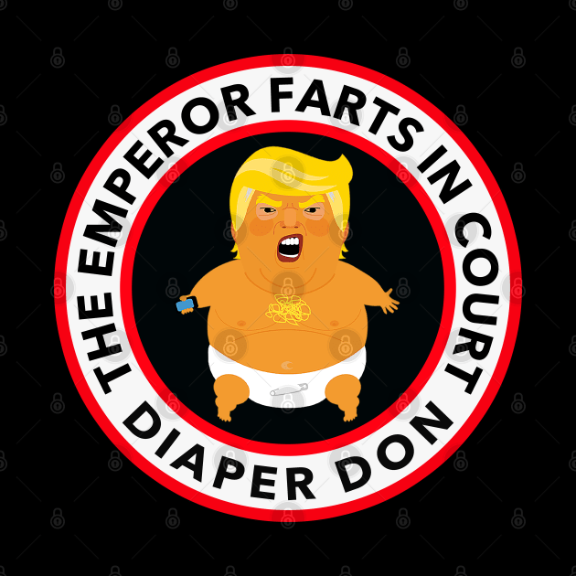 Diaper Don Farts in court by Tainted