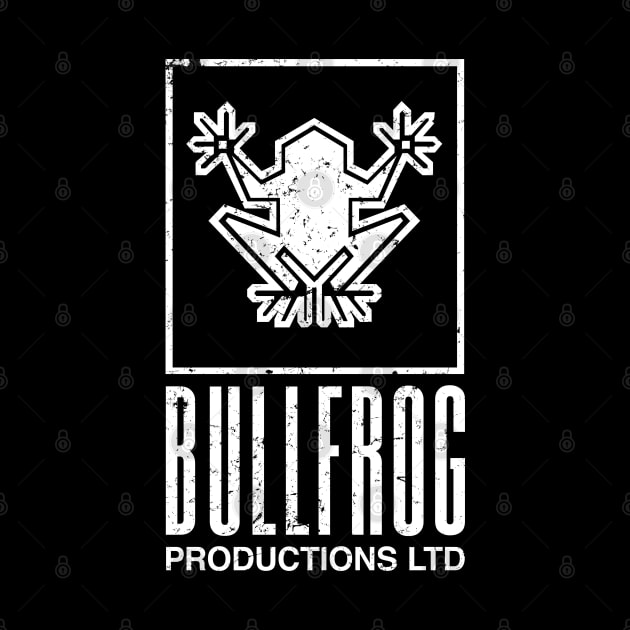 BULLFROG vintage white logo by FbsArts