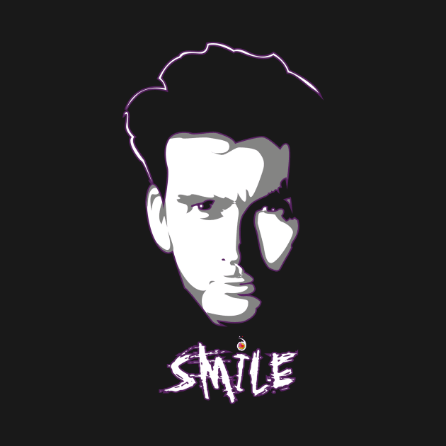 Kilgrave: Smile (white on dark colors) by rednessdesign