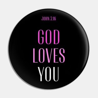 GOD'S  LOVE Pin