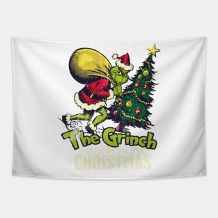 Print Design Christmas The Grinch Tapestry