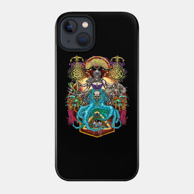 Amphitrite (gold) - Occult - Phone Case