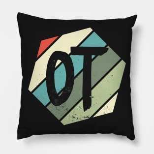 OT Occupational Therapy Therapist Month Gift product Pillow