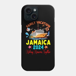 Family Vacation Jamaica 2024 Family Matching Group Summer Phone Case