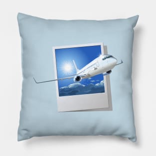 Commercial passenger airplane Pillow