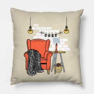 Knitting Room Pillow