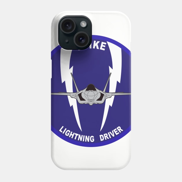 62d Fighter Squadron - F 35 Phone Case by MBK