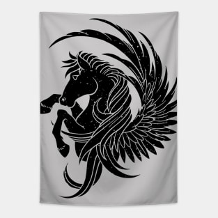 Pegasus Pose Tapestry