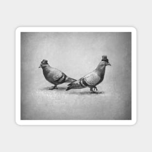 Posh Pigeons Magnet