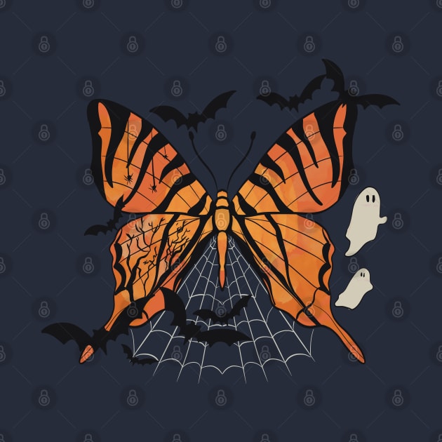 Halloween Butterfly by EzekRenne