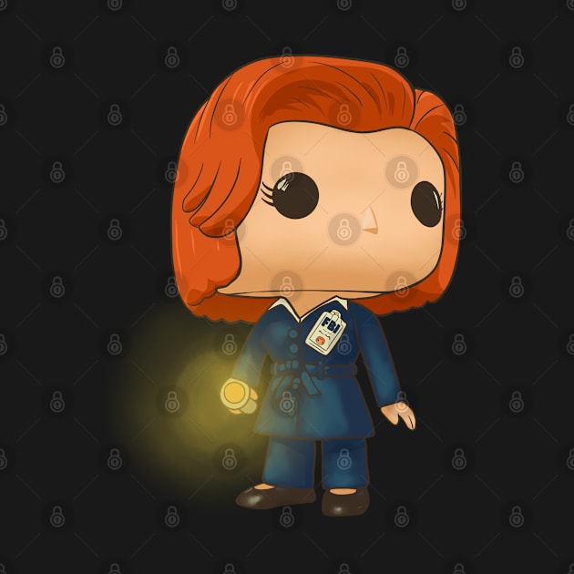 Funko pop Dana scully by Mimie20