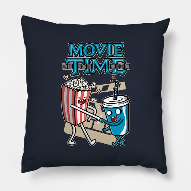 Movie Time v2 Pillow by Olipop