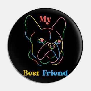 My Best Friend Pin